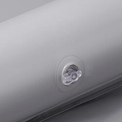 Bodenplane aufblasbarer Rand B 2,5M bis 3M L 3,5M bis 6M Vorzeltteppich für Vorzelt Wohnwagen Wohnmobil Campingbus Kastenwagen Vorzeltboden PVC für Campingplatz Festival Dauercamping