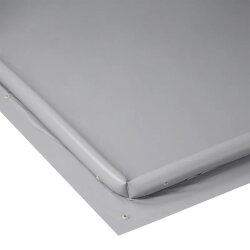 Bodenplane aufblasbarer Rand PVC 300gr/m2 B 2,5M bis 3M L 3,5M bis 6M Vorzeltteppich für Vorzelt Wohnwagen Wohnmobil Campingbus Kastenwagen Vorzeltboden PVC für Campingplatz Festival Dauercamping