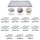 Bodenplane aufblasbarer Rand PVC 300gr/m2 B 2,5M bis 3M L 3,5M bis 6M Vorzeltteppich für Vorzelt Wohnwagen Wohnmobil Campingbus Kastenwagen Vorzeltboden PVC für Campingplatz Festival Dauercamping