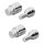 AS 2x Felgenschloss 12x1,5 mm Gewindelänge 22 mm Wohnwagen, Caravan und Alufelgen AS
