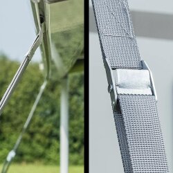 AS Sturm Abspannset 2x 4,8M Markise Vorzelt Zeltspanner Kassettenmarkisen Wohnwagen AS