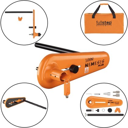 AS Radkralle Plus SCM Wohnwagen Wegfahrsperre Parkkralle Reifenkralle Felgenschloß AS