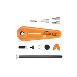 AS Radkralle Plus SCM Wohnwagen Wegfahrsperre Parkkralle Reifenkralle Felgenschloß AS