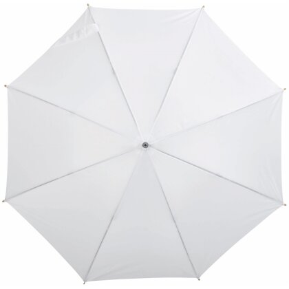 Automatik Regenschirm Ø103cm LIPSI Stockschirm Schirm recycelten Kunststoffen weiß