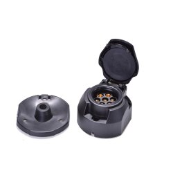 Anhängerkupplung Anhänger Adapter Steckdose 7...