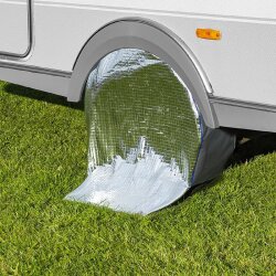 AS Radschutzhülle 70–78 cm – wetterfestes Polyester mit UV-Schutz & Ösen – Radabdeckung für Wohnwagen, Wohnmobil & Anhänger – langlebige Reifenabdeckung für Outdoor – 1 Stück AS