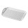 AS 1 x Tablett fürs Bett, Camping & Grillen – Großes Serviertablett mit Henkel, Anti-Rutsch, 39,5x28,5cm Kunststoff AS