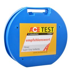 Schneeketten KN 100 Anti-Skid 205/75R14-235/40R18 Ö-Norm geprüft - 14-18 Zoll - 12 mm - speziell gehärteter Kettenstahl mit Aufbewahrungsbox