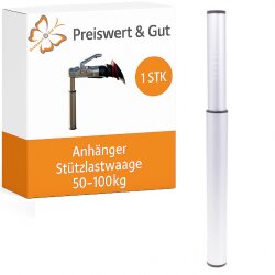 Stützlastwaage Wohnwagen 50-100kg Deichselwaage...