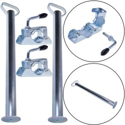 2x Anhänger Stützen 700mm mit passenden...