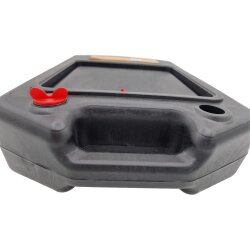 Ölauffangwanne 8L für Ölwechsel an Pkw & Motorrad – Öl Auffang Wanne mit Entlüftung, aus stabilem Polyethylen – ideal für Garage oder Werkstatt