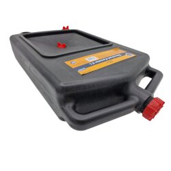 Ölauffangwanne 8L für Ölwechsel an Pkw & Motorrad – Öl Auffang Wanne mit Entlüftung, aus stabilem Polyethylen – ideal für Garage oder Werkstatt