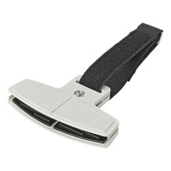 4x Markisenklemme mit Klettverschluss und Schraubsicherung für Planen Teppiche Sonnensegel leichtes Camping Zubehör