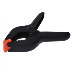 6er-Set Kunststoffzwingen 158 mm / 111 mm – Klemmzwingen mit bis 70 mm Spannweite – Leimzwingen für präzise Holzverbindungen – stabile Leimklemmen zum Fixieren von Holz, Kunststoff & Modellbau