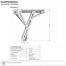 Wohnwagen Stütze 1100kg 597x280 Höhe 497mm Kurbelstütze auch für Anhänger