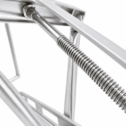 Wohnwagen Stütze 1100kg 597x280 Höhe 497mm Kurbelstütze auch für Anhänger