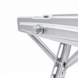 Wohnwagen Stütze 1100kg 597x280 Höhe 497mm Kurbelstütze auch für Anhänger