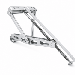 Wohnwagen Stütze 1100kg 597x280 Höhe 497mm Kurbelstütze auch für Anhänger