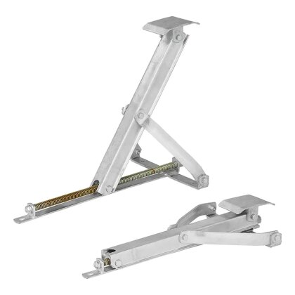Stützfüße 500 Kg Stützfuß Mit Kurbel Spindelhub 320 Mm 4000 Kg Tragfähigkeit Anhänger Stützfüße Hydraulisch