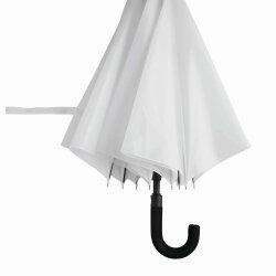 Stockschirm Automatik Ø119 cm Golf Schirm Weiß Groß XL Damen Herren Regenschirm