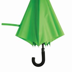 Stockschirm – stabiler Metallstock mit Metallspeichen & 190T-Polyester-Bespannung – wasserabweisender Rundhakengriff aus Moosgummi – großer langlebiger Regenschirm Ø119 cm – 1 Stück