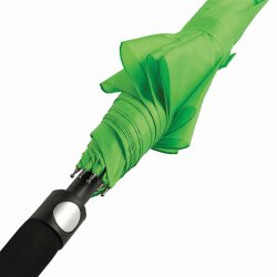 Stockschirm – stabiler Metallstock mit Metallspeichen & 190T-Polyester-Bespannung – wasserabweisender Rundhakengriff aus Moosgummi – großer langlebiger Regenschirm Ø119 cm – 1 Stück