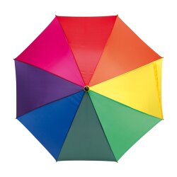 Regenschirm Ø103cm Regenbogen Stockschirm...