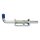 2x Torriegel verzinkt 170 mm Türriegel - Bolzen Durchmesser 12mm Grundplatte 73x29 mm