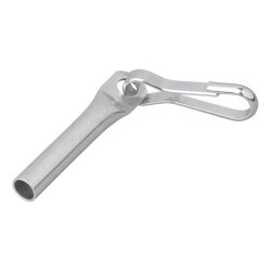 10x Simplexhaken Set 90 mm Länge und Ø8 mm für Zelte & Planen Kabelendverschluss Seilendverschluss & Endverschluss Zubehör für Kabelende aus verzinktem Stahl