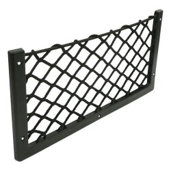2x Aufbewahrungsnetz 302x169mm – Gepäcknetz mit Kunststoffrahmen für Stauraum Autonetz zur Ladungssicherung