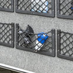 2x Aufbewahrungsnetz 302x169mm – Gepäcknetz mit Kunststoffrahmen für Stauraum Autonetz zur Ladungssicherung