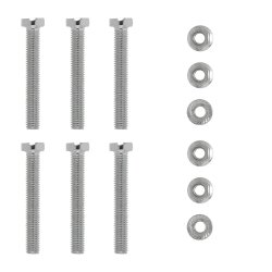 12tlg Schrauben Set m8 metrisch Länge 37mm z.b für 13 polige Steckdose AHK