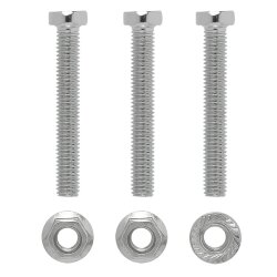 12tlg Schraubenset  Anhänger Steckdosen Adapter 7/13 polig – Schrauben zur Befestigung, Befestigungsset für Steckdose