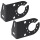 2 x Steckdosenhalter Anhänger oder Anbauplatte für Steckdose 7 und 13 polig AHK 12x8cm