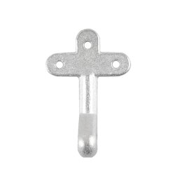 2x Bordwandverschluss Anhänger Größe 0 Einfallöse aus verzinktem Stahl für Winkelhebel Kastenverschluss M6