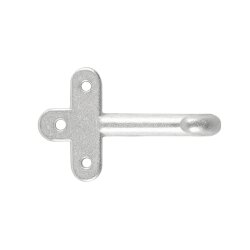 2x Bordwandverschluss Anhänger Größe 0 Einfallöse aus verzinktem Stahl für Winkelhebel Kastenverschluss M6