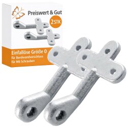 Bordwandverschluss Anhänger Größe 0...