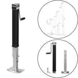 Anhängerstütze mit Kurbel klappbar Stütze...