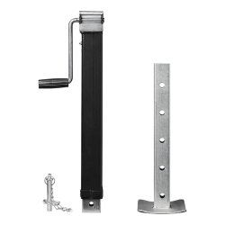 Anhängerstütze mit Kurbel klappbar Stütze 3500kg 63,5-112 cm