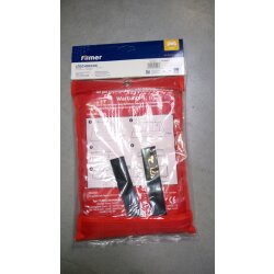 AS Hochwertige Löschdecke 1x1m – Feuerlöschdecke EN 1869:2019 aus Fiberglas – Mit Wandhalterung & 2 Zugbändern – Brandschutzdecke Perfekt für Küche, Freizeit, Werkstatt & Camping AS