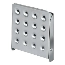 Fußrasten 2er Set Trittstufen bis 150kg – Klappleiter Trittstufe Aufklappsperre Rutschhemend 175x150mm Trittbretter Wohnmobil