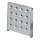 2x Klapptritt bis 150 KG LKW Trittstufe Klappbar 75x150mm Lochabstand 14,6cm