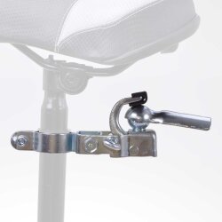 Universelle Fahrrad Anhängerkupplung Maxi für Sattelrohrmontage Ø24-30mm Adapter