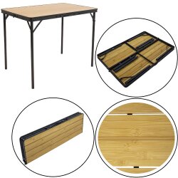 AS Aluminium Klapptisch 90x60x38 Campingtisch Gartentisch...