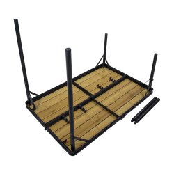 AS Aluminium Klapptisch 90x60x38 Campingtisch Gartentisch Falttisch Klappbar Tisch AS