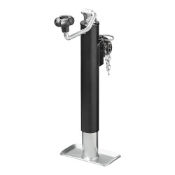 2 x Anhänger Stützen Set klappbar Abstellstütze 1000kg Ausdrehstütze 390-640 mm