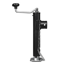 2 x Anhänger Stützen Set klappbar Abstellstütze 1000kg Ausdrehstütze 390-640 mm