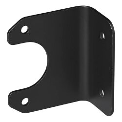 2x Steckdosenhalterung für Anhängerkupplung – gewinkelt, beschichtet, geeignet für 7- & 13-polige Steckdosen – Anhängerzubehör Set