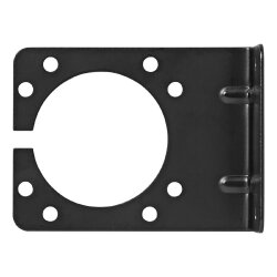 Steckdosenhalterung 7- 13 polig Loch Ø5,1cm Halter Anhänger Steckdose Halterung