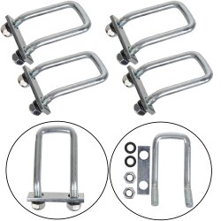 4 x Zurrbügel für Anhänger aus Stahl 800kg...